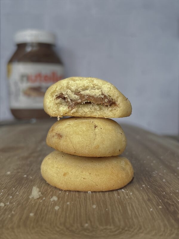 Nutella filled cookies